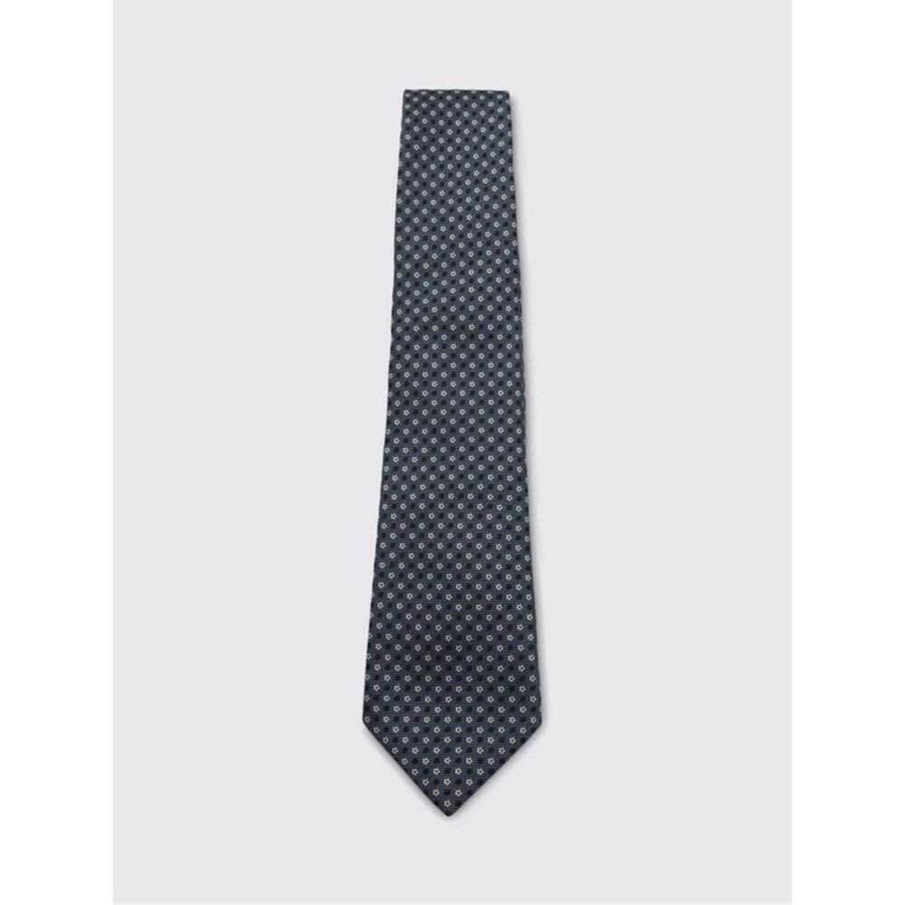 Canali Men Canali Floral Print Pure Silk Tie